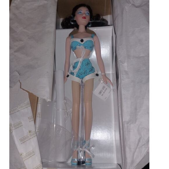 New In Box Simply Gene Doll Brunette Bathing Suit - Picture 1 of 3